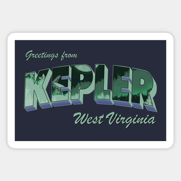 Keep Kepler Weird (Inverse) Magnet by HeroInstitute